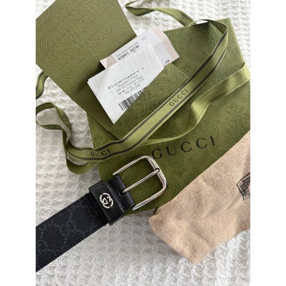 Men's Gucci GG Belt Size 90/36 - Picture 4 of 14